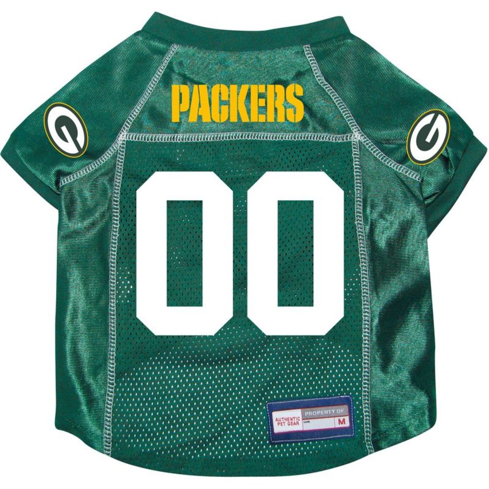 Green Bay Packers Pet Jersey, Green, Large